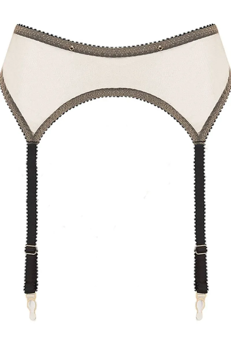 Sheer Lingerie | Suspender Belts>Edge o' Beyond Marinette Suspender in Illusion