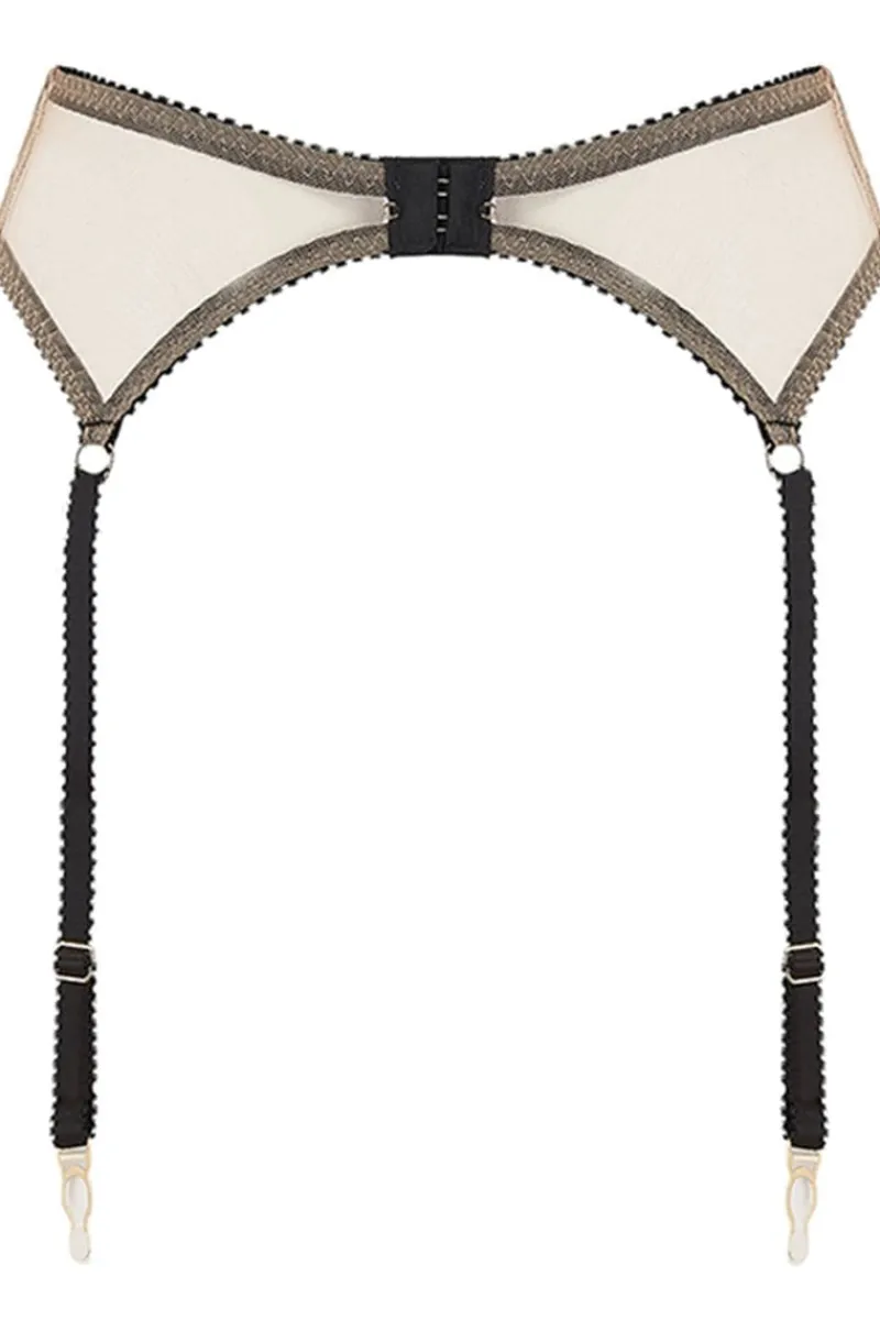 Sheer Lingerie | Suspender Belts>Edge o' Beyond Marinette Suspender in Illusion