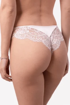 £30 And Under | Bridal & Honeymoon Lingerie>Prelude Marlene Brazilian White