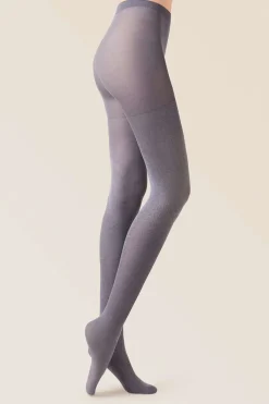 £30 And Under>Gabriella Melange Tights 50 Denier Grafit