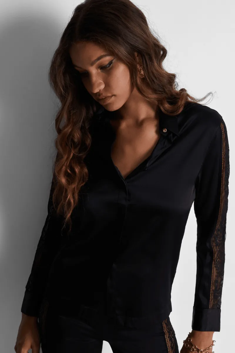 Pyjama Sets | Mother's Day>Aubade Midnight Whisper Blouse & Trousers