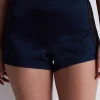 Silk Nightwear | Pyjama Pants & Shorts>Aubade Midnight Whisper Silk Shorts Evening Blue