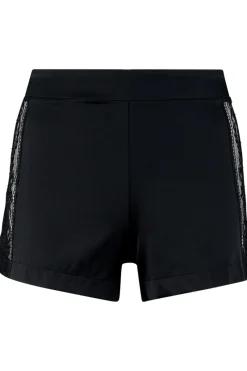 Silk Nightwear | Pyjama Pants & Shorts>Aubade Midnight Whisper Silk Shorts Black