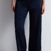Silk Nightwear | Pyjama Pants & Shorts>Aubade Midnight Whisper Silk Trousers Evening Blue