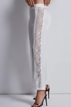 Silk Nightwear | Pyjama Pants & Shorts>Aubade Midnight Whisper Silk Trousers Opale