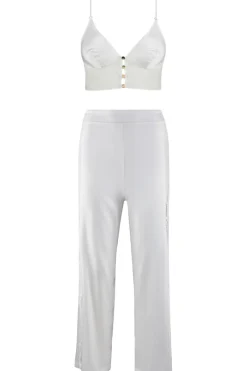 Pyjama Sets | Mother's Day>Aubade Midnight Whisper Triangle Bra & Trousers