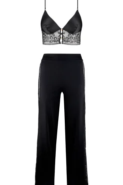 Pyjama Sets | Mother's Day>Aubade Midnight Whisper Triangle Bra & Trousers