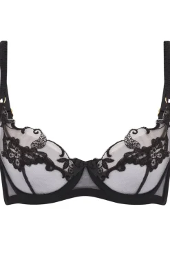 Crotchless Lingerie | Underwired Bras>Agent Provocateur Mirabelle Underwired Bra Black