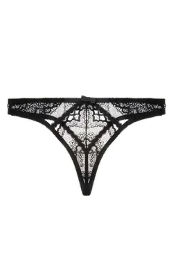 £30 And Under | Thongs & G-strings>Journelle Natalia Thong Black
