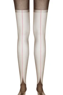 Nylon Stockings | Seamed Stockings><noscript><img width=