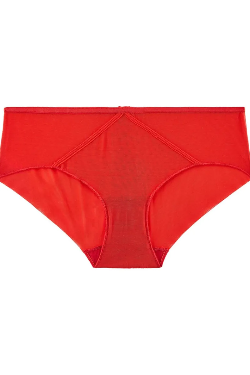 £30 And Under | Red Lingerie>Aubade Nudessence Shorty, Size XS (UK 8) Red