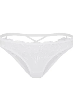 Bridal & Honeymoon Lingerie | Sheer Lingerie>Agent Provocateur Ozella Brief White
