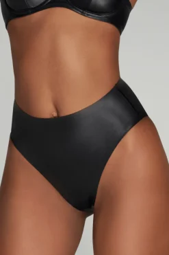 High Waist Thongs And Knickers | Briefs>Agent Provocateur Paige High Waisted Brief, Size 2 (UK 8) Black