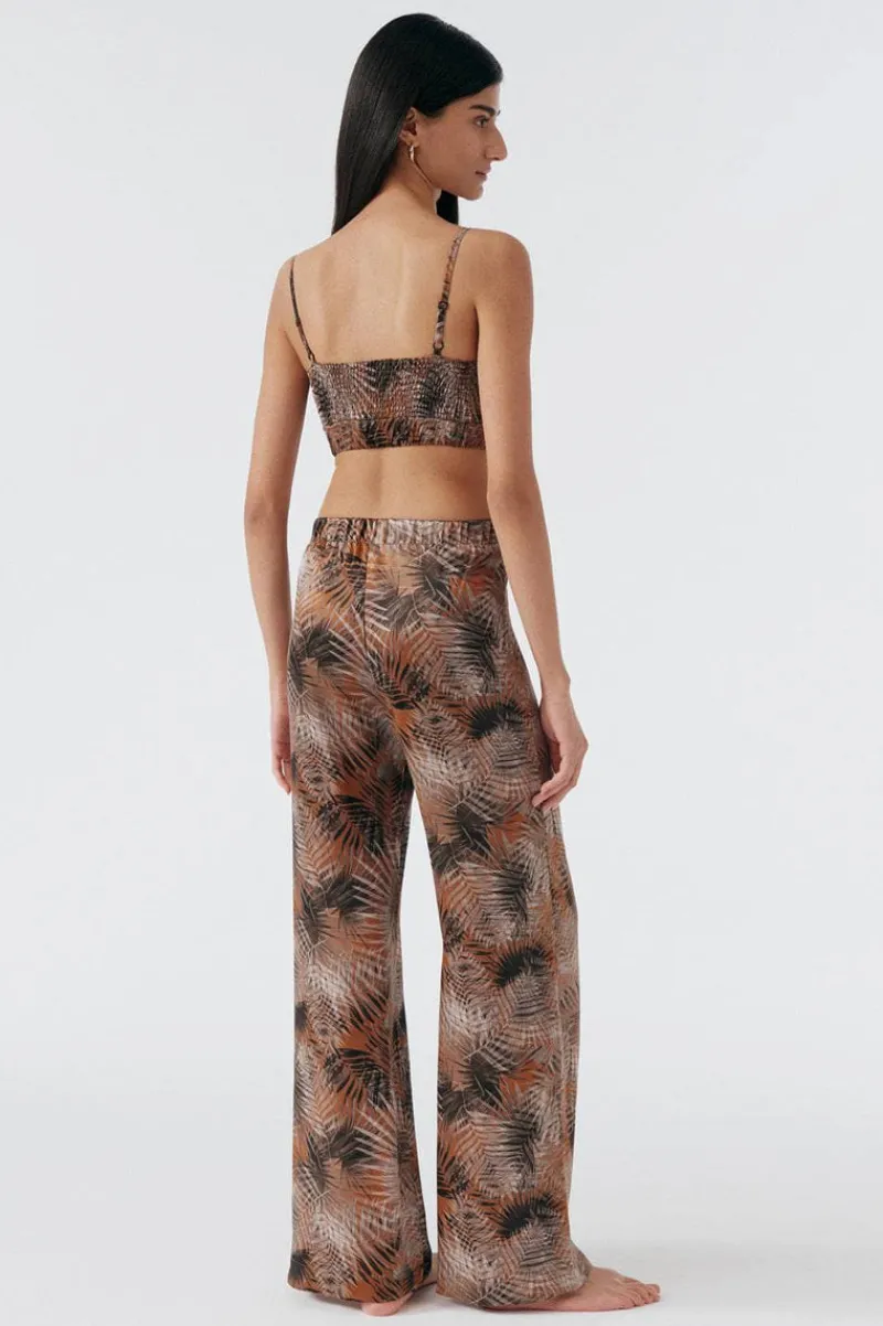 Silk Nightwear | Wireless Bras>Else Palm Springs Silk Bralette, Size S (UK 8-10) Multi