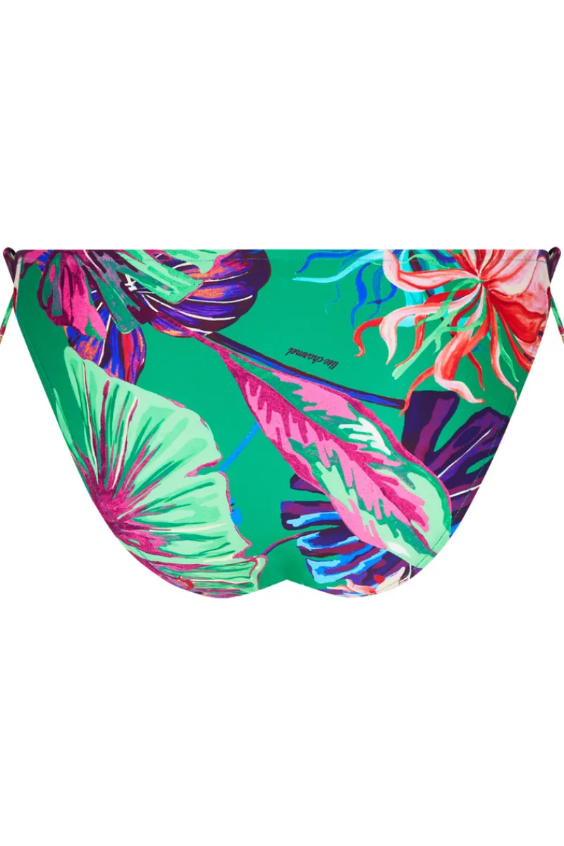 Sexy Lingerie | Luxury French Lingerie>Lise Charmel Paradis Sauvage Tie-Side Bikini Bottom WildGreen