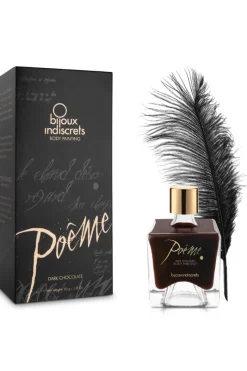 Pleasure | £30 And Under>Bijoux Indiscrets Poème Edible Body Paint Dark Chocolate