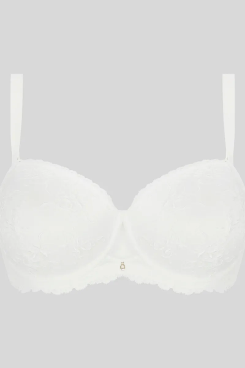 Mother's Day | Bridal & Honeymoon Lingerie>Lise Charmel Princesse Iris Molded Multiway Bra EcruNacre