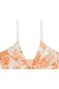 Wireless Bras | Triangle Bras>Underprotection Rania Triangle Bra Orange