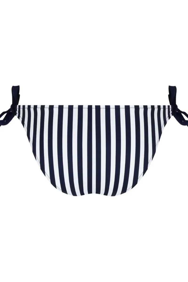 Sexy Lingerie | Luxury French Lingerie>Lise Charmel Rayure En Ligne Tie Side Bikini Bottom RayureCroisiere