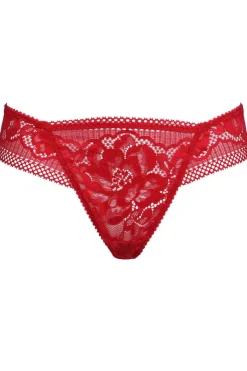 Red Lingerie | £30 And Under>Jolidon Rock DJ Thong Red