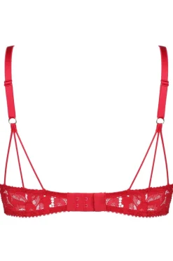 Red Lingerie | £30 And Under>Jolidon Rock DJ Underwire Bra Red