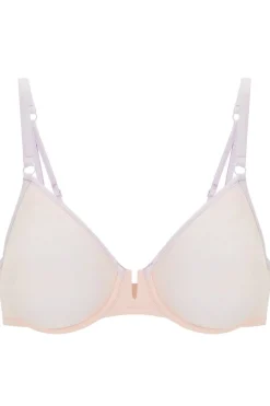 £30 And Under | Luxury French Lingerie>Simone Pérèle Rosalie Moulded Underwired Bra PetalPowder