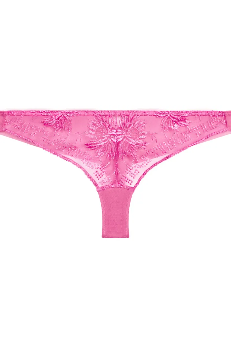 Sexy Lingerie | Luxury French Lingerie>Aubade Rules of Attraction Tanga in Pink
