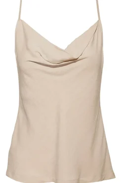 Pyjama Tops | Ready To Wear>Underprotection Sally Camisole Top, Size S (UK 8-10) Beige