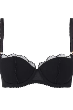 Balconette Bras & Demi Bras | Underwired Bras>Agent Provocateur Sara Balconette Bra Black