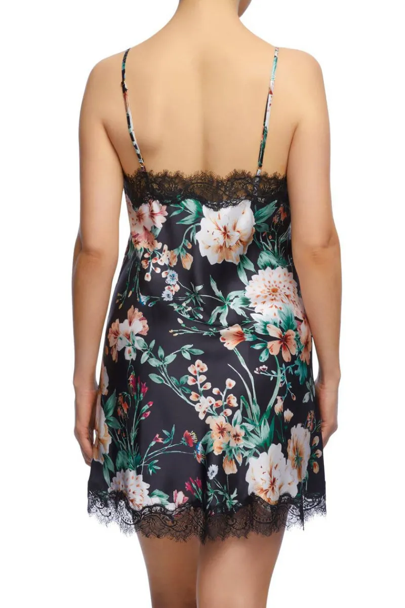 Silk Nightwear | Nighties, Babydolls & Chemises>Sainted Sisters Scarlett Silk Chemise, Size XL (UK 16) MayEvelyn