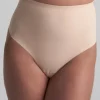 £30 And Under | Bridal & Honeymoon Lingerie>Bye Bra Sculpting Mid Waist Thong Beige