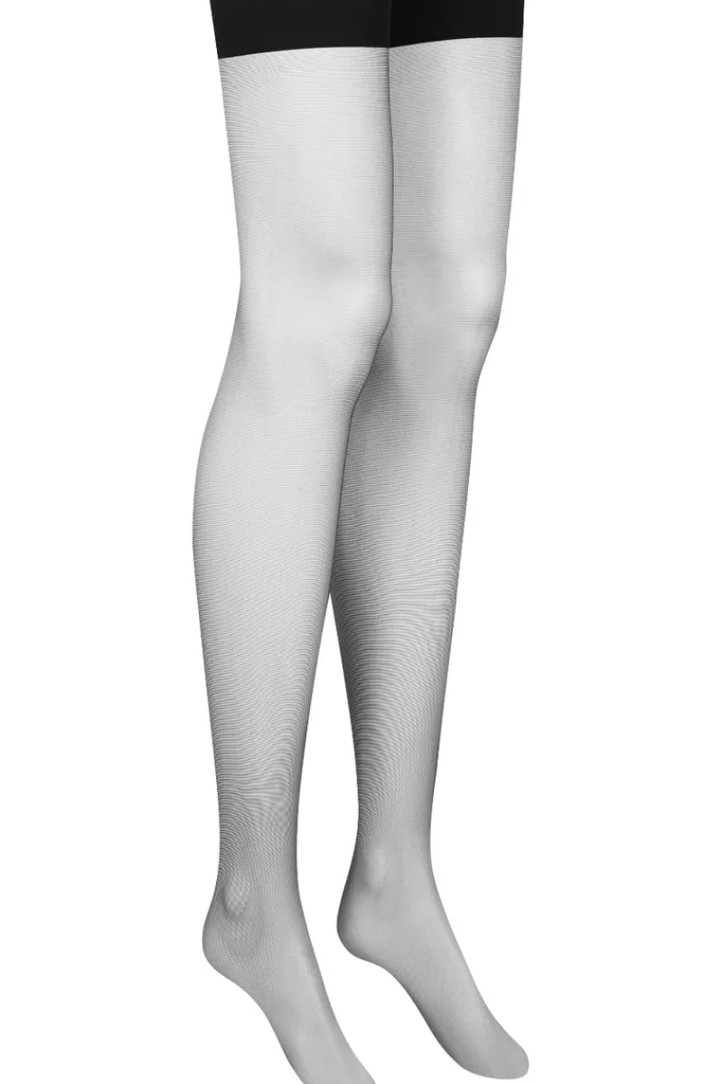 Sheer Stockings | Black Stockings>Maison Close Seamless Garter Stockings 6 Denier Black