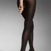 Nude Tights | Black Tights>FiORE Sensual Ouvert Tights 80 Denier