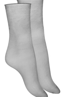 £30 And Under | Sexy Lingerie>Maison Close Sheer Cut & Curled Long Socks Black