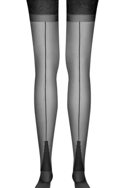 Nylon Stockings | Seamed Stockings><noscript><img width=