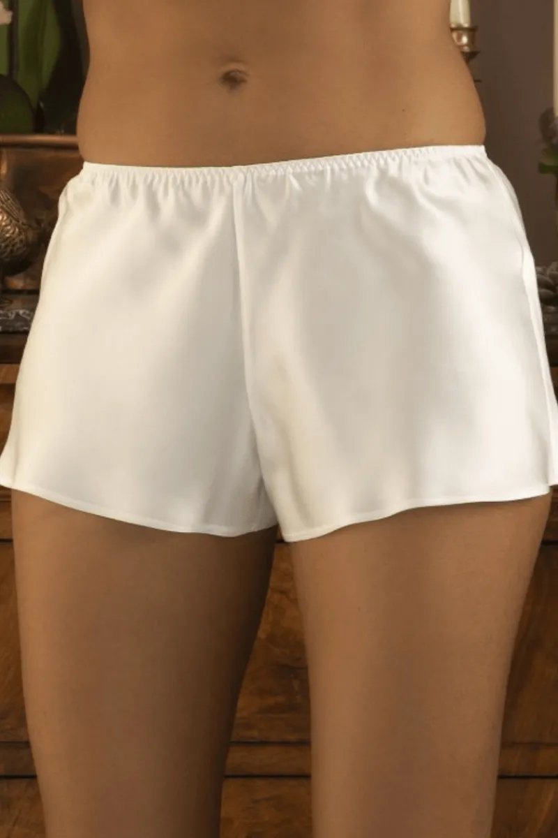 Silk Nightwear | Pyjama Pants & Shorts>Marjolaine Soie Unie Silk Short Natural