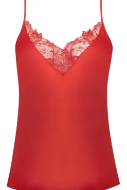 Silk Nightwear | Pyjama Tops>Lise Charmel Source Beauté Camisole HibiscusBeaute