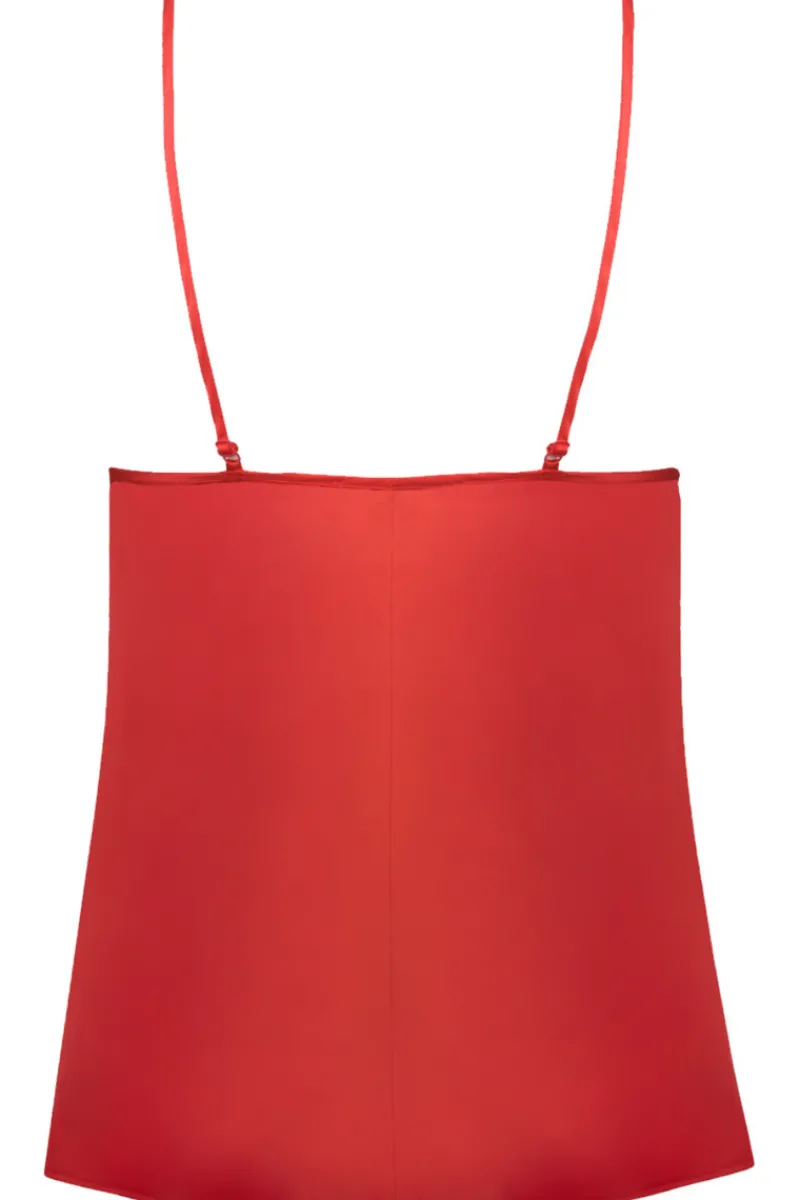 Silk Nightwear | Pyjama Tops>Lise Charmel Source Beauté Camisole HibiscusBeaute