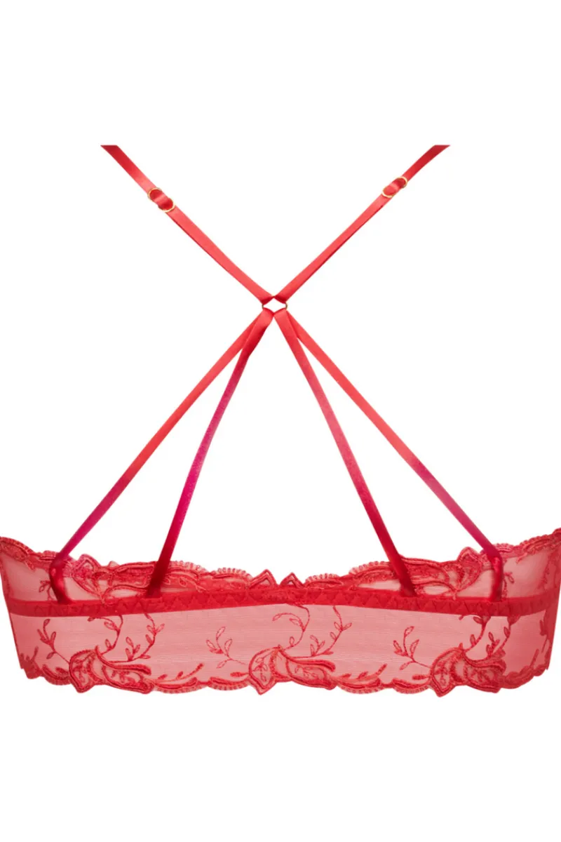 Mother's Day | Sexy Lingerie>Lise Charmel Source Beauté Front Fastening Wireless Triangle Bra HibiscusBeaute