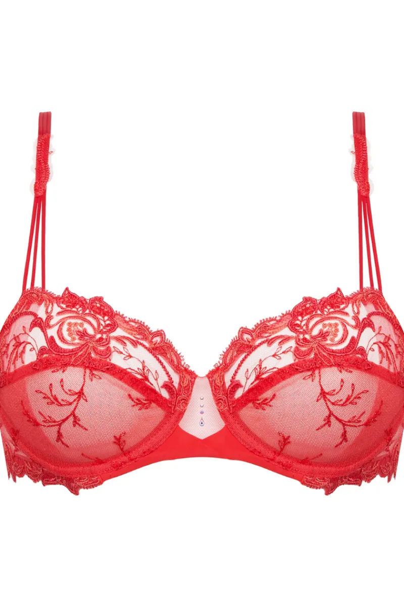 Mother's Day | Sexy Lingerie>Lise Charmel Source Beauté Half Cup Bra HibiscusBeaute