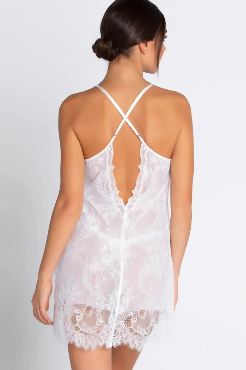 Nighties, Babydolls & Chemises | Mother's Day>Lise Charmel Source Beauté Sexy Lace Nightie EcruNacre