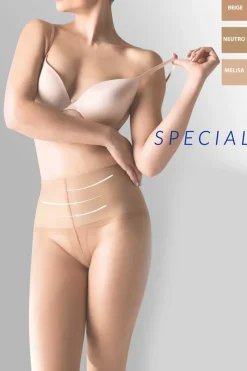 Support Tights | Nude Tights>Gabriella Special Slimmer Tights 17 Denier