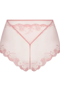 Sexy Lingerie | Luxury French Lingerie>Lise Charmel Splendeur Soie High Waist Shorty Rose