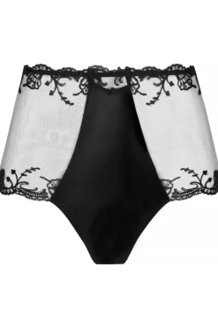 Sexy Lingerie | Luxury French Lingerie>Lise Charmel Splendeur Soie High Waist Shorty Black