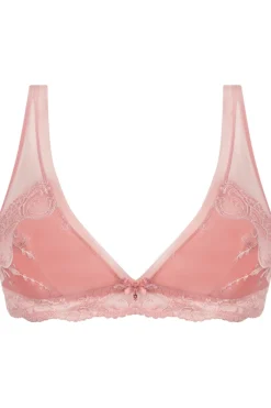 Sexy Lingerie | Luxury French Lingerie>Lise Charmel Splendeur Soie Non Wired Triangle Bra Rose