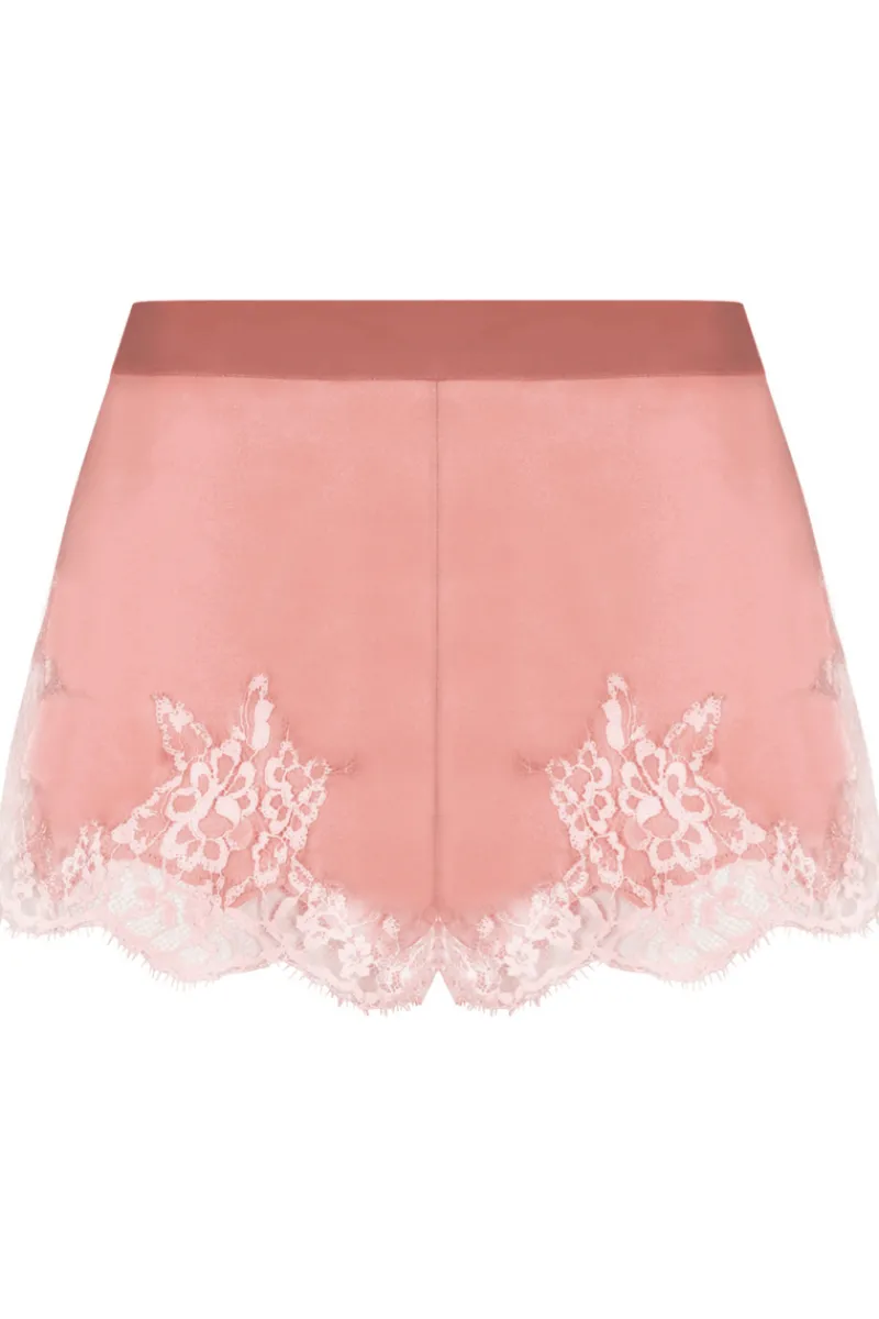 Silk Nightwear | Pyjama Pants & Shorts>Lise Charmel Splendeur Soie Pyjama Short Rose