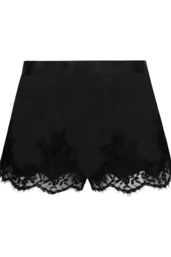 Silk Nightwear | Pyjama Pants & Shorts>Lise Charmel Splendeur Soie Pyjama Short Black