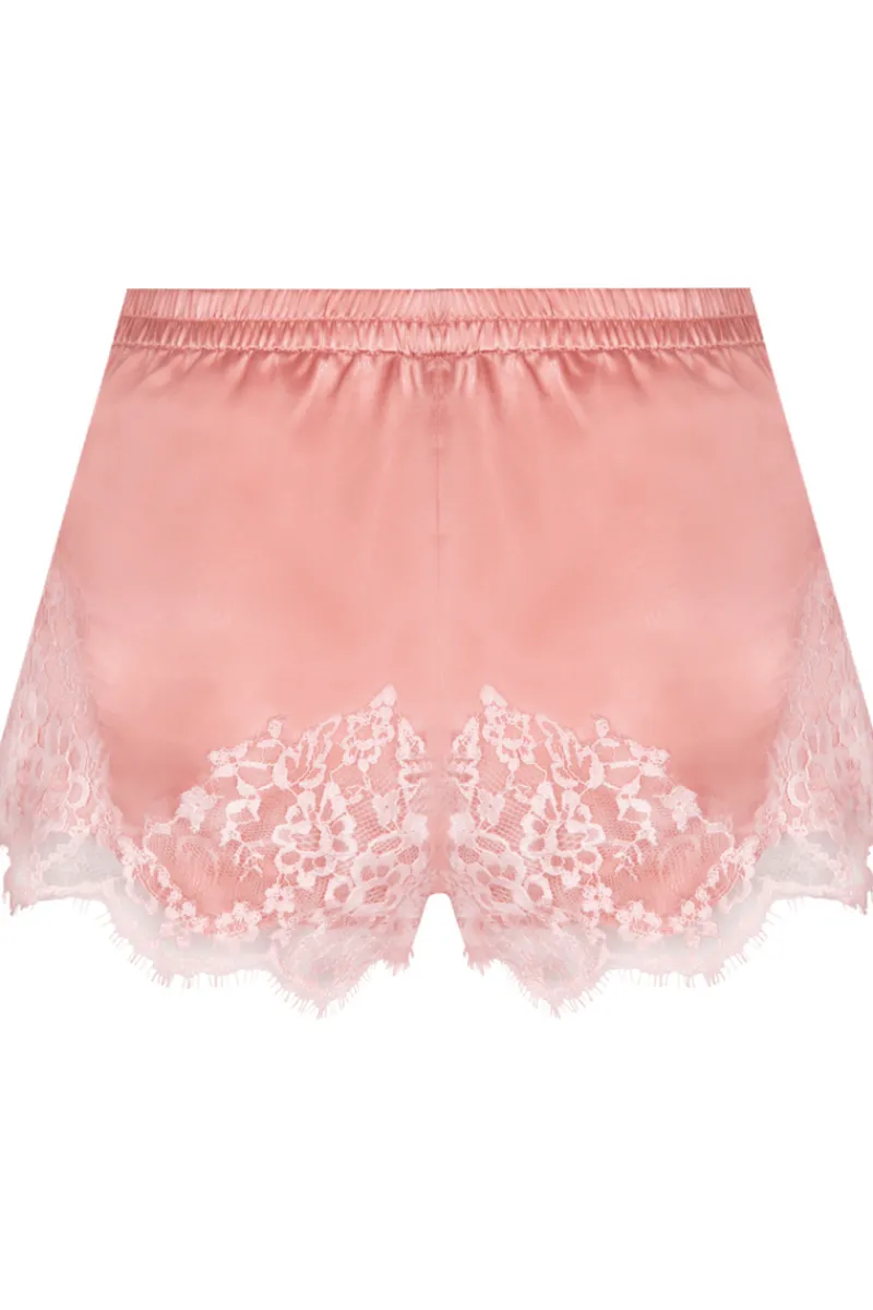 Silk Nightwear | Pyjama Pants & Shorts>Lise Charmel Splendeur Soie Pyjama Short Rose
