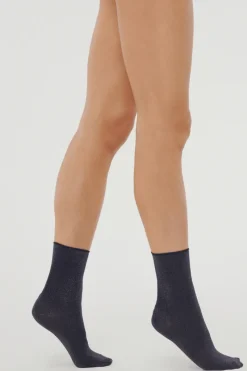 £30 And Under>Wolford Stardust Shiny Socks