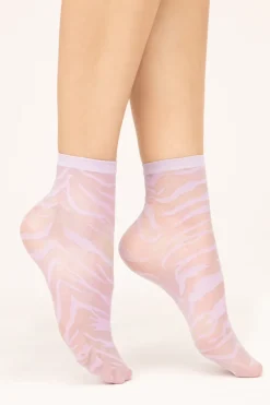 £30 And Under | Sheer Lingerie>FiORE Steppe Socks 15 Denier LightLilac